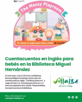 Cuentacuentos en inglés “The Messy playroom”