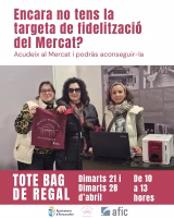 Obtención de la Tarjeta de Fidelización del Mercat Municipal