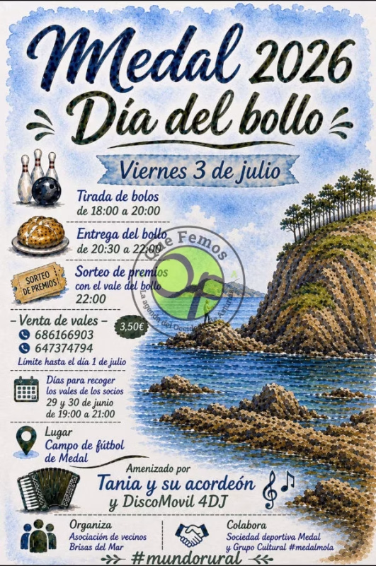 Día del Bollo en Medal en Coaña