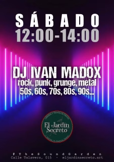 DJ en directo :: Rock 60s, 70s, 80s, 90s :: 13 junio 2026