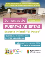 Jornada de Puertas Abiertas Escuela Infantil “El Paseo”