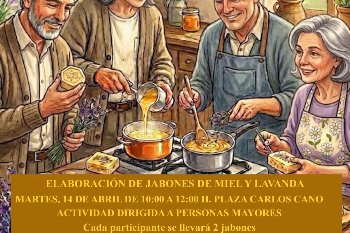 Taller de Jabones de Miel y Lavanda en Cenes de la Vega