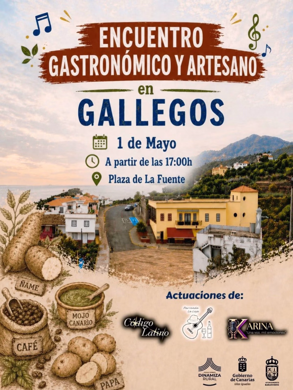 I Encuentro Gastronómico y Artesano en Gallegos en Barlovento
