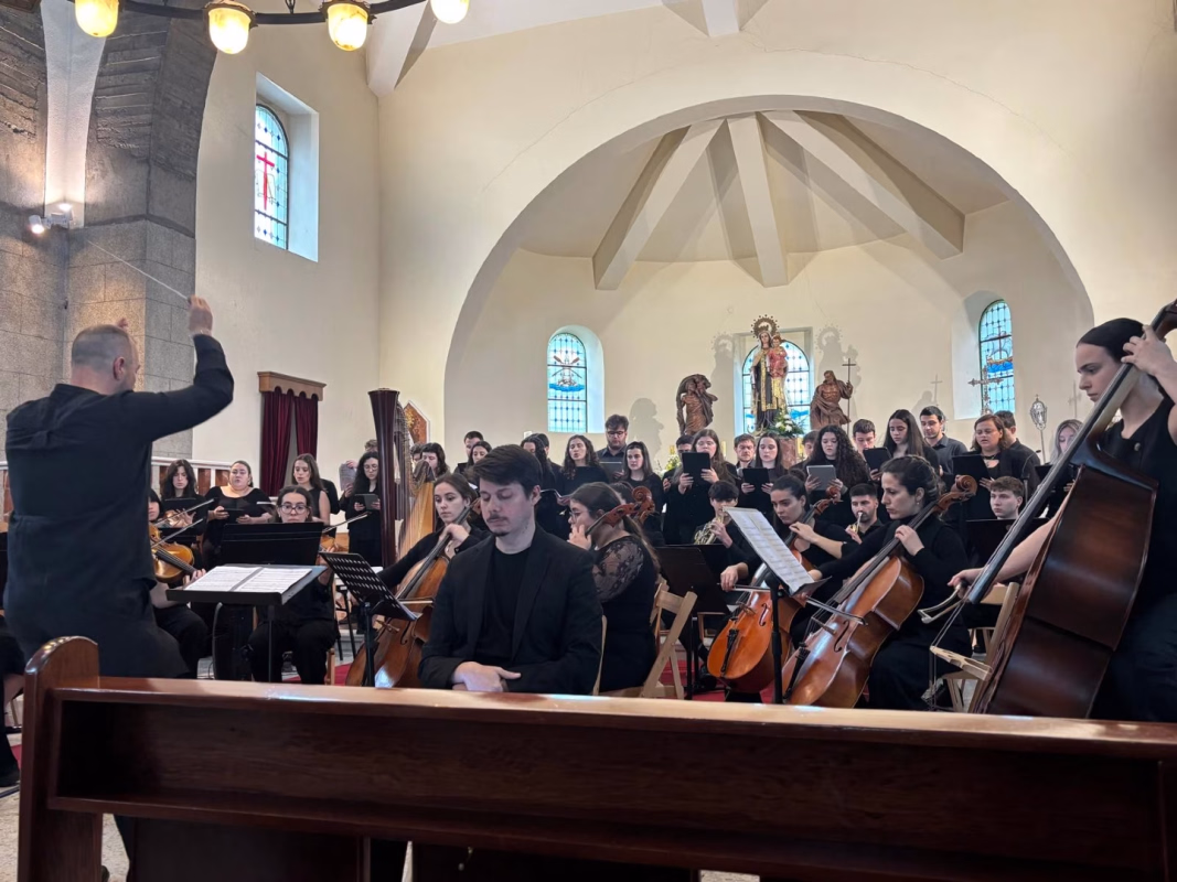 Concerto da Orquestra de Metais en Burela