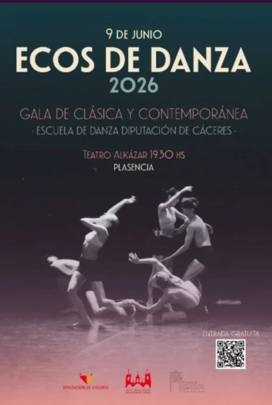 Ecos de Danza, Gala Fin de Curso de la Escuela de Danza de Plasencia en Plasencia