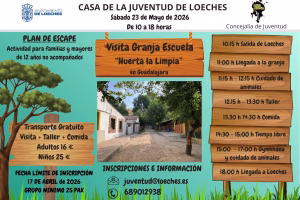 PLAN DE ESCAPE: Visita Granja Escuela "Huerta la Limpia"