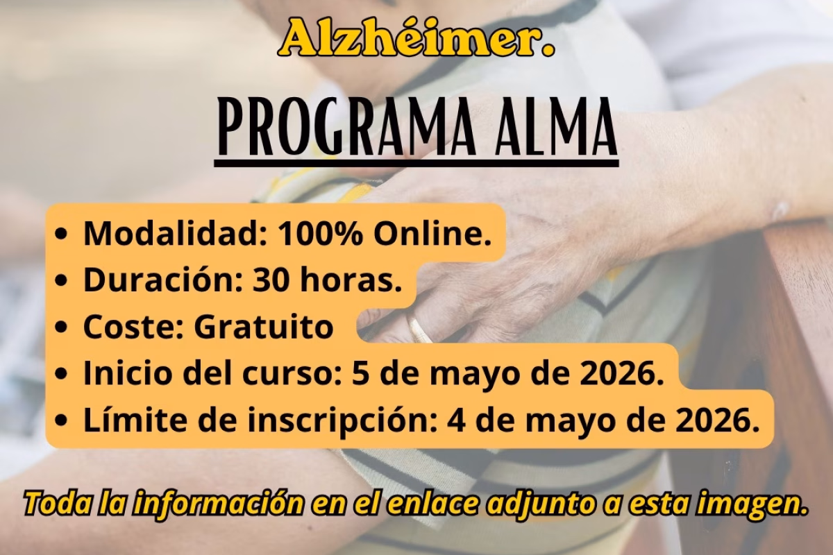 ALMA: Programa de cuidados a personas cuidadoras de personas enfermas de Alzhéimer en Cazalla de la Sierra