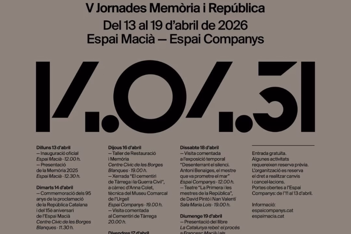Taller de Restauració i Memòria en Les Borges Blanques