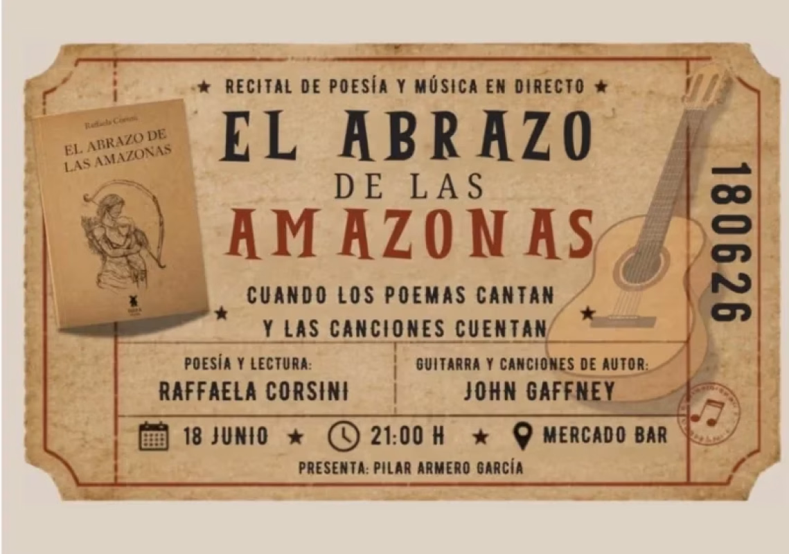 El Abrazo de las Amazonas - Recital de Poesía y Música en Plasencia