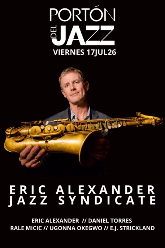 ERIC ALEXANDER JAZZ SYNDICATE en Alhaurín de la Torre