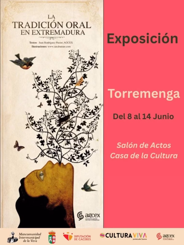 Exposición la Tradición Oral en Extremadura en Torremenga en Torremenga