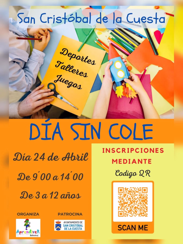 Día Sin Cole en San Cristóbal de la Cuesta