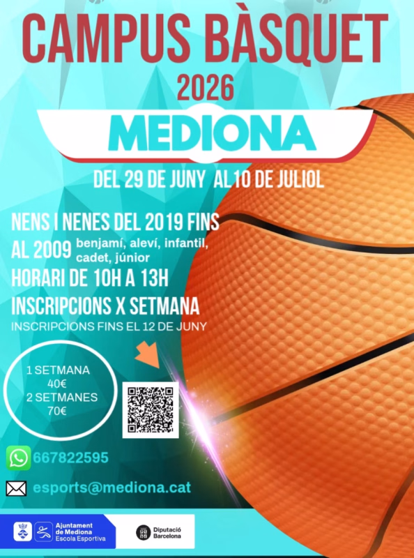 Campus Bàsquet 2026 en Mediona