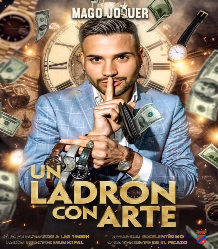 MAGO JOQUER en "Un ladrón con arte" en El Picazo