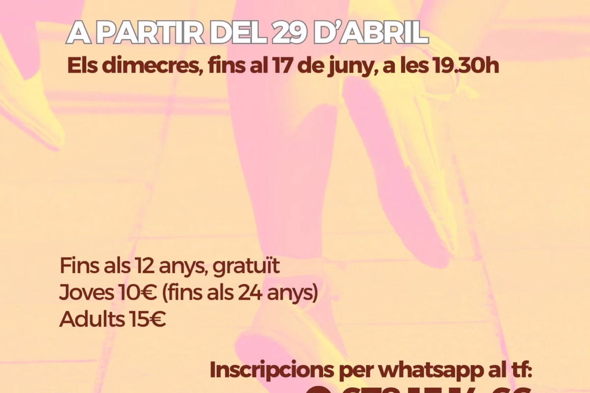 Curs intensiu de sardanes en Torrelles de Foix