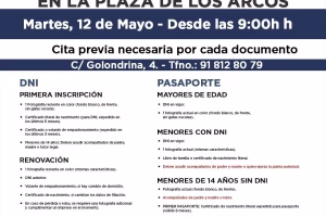 Expedición y renovación del DNI y pasaporte