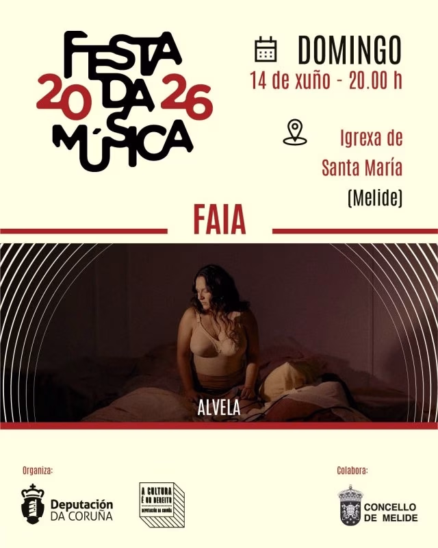 Festa da Música 2026 - Concierto de Faia en Melide