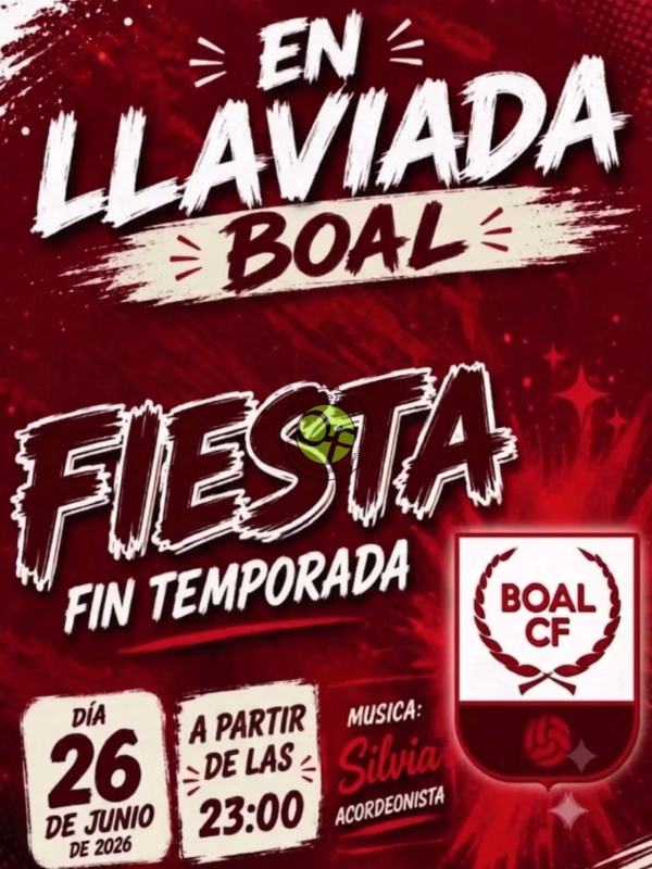 Fiesta fin de temporada del Boal C.F. en Boal