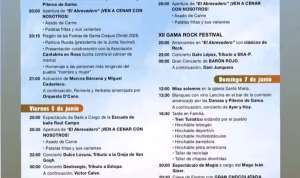 Fiestas de Gama en Bárcena de Cicero, 2026