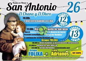 Fiestas de San Antonio 2026 en El Chano y El Otero