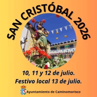 Fiestas de San Cristóbal 2026 en Caminomorisco