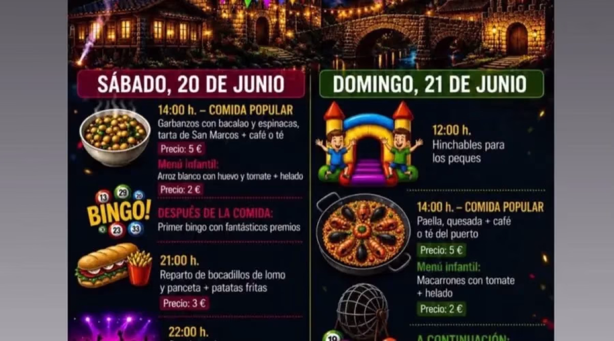 Fiestas de San Juan 2026 en Agüero, Marina de Cudeyo en Agüero