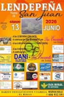 Fiestas de San Juan 2026 en Lendepeña - Sábado 13 de junio