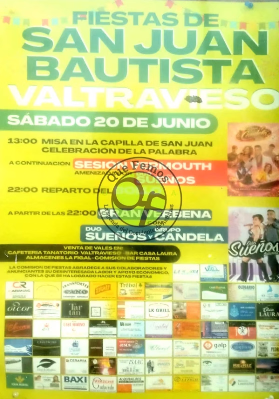 Reparto del Bollo de San Juan en Valdés