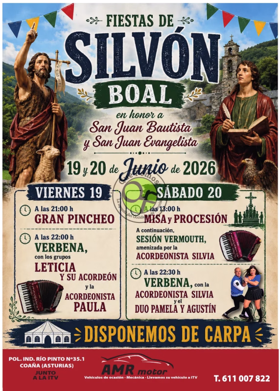 Fiestas de San Juan 2026n en Silvón en Boal