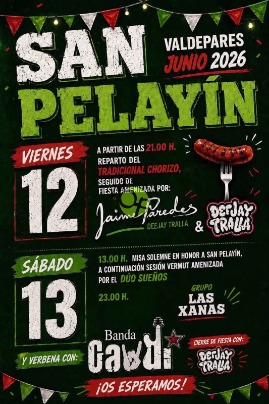Fiestas de San Pelayín 2026 en Valdepares en El Franco