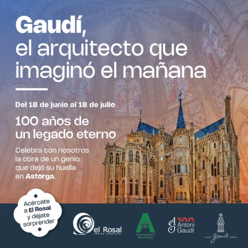Gaudí, el arquitecto que imaginó el mañana en Torre del Bierzo