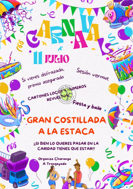 Gran Costillada a la Estaca y Carnaval de Verano en El Franco