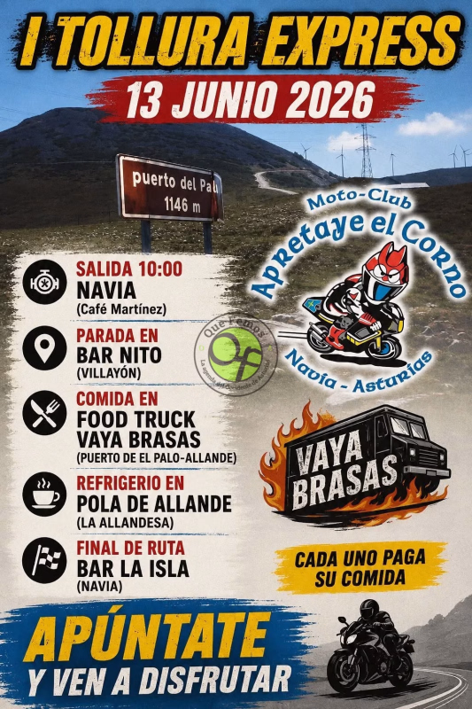I Tollura Express 2026 en Villayón