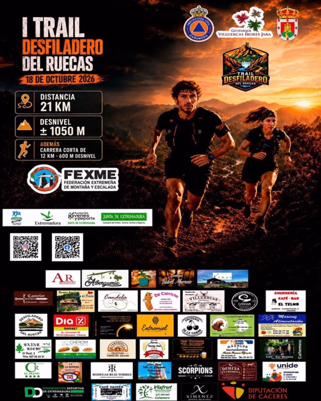 I Trail Desfiladero del Ruecas en Cañamero