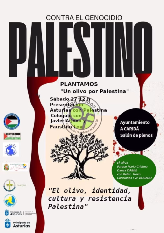 Jornada de Solidaridad con Palestina: Plantamos un Olivo en El Franco