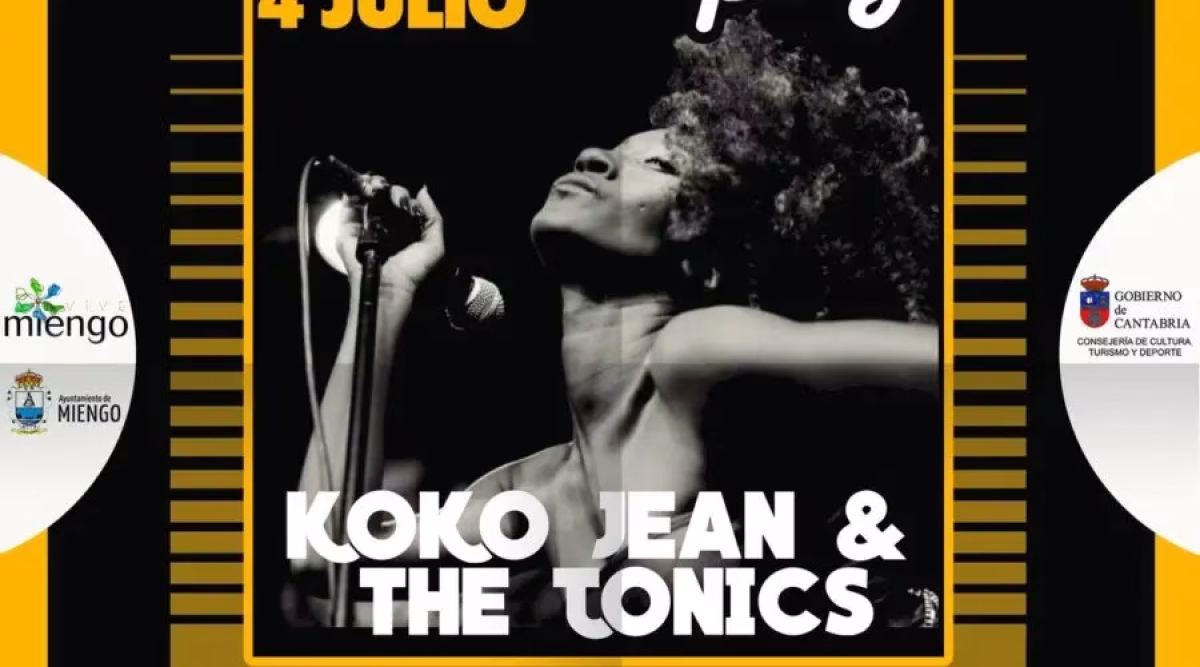 Koko Jean & The Tonics en directo en Miengo en Miengo