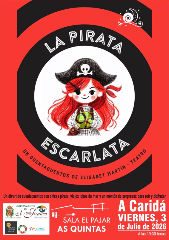 La Pirata Escarlata en El Franco