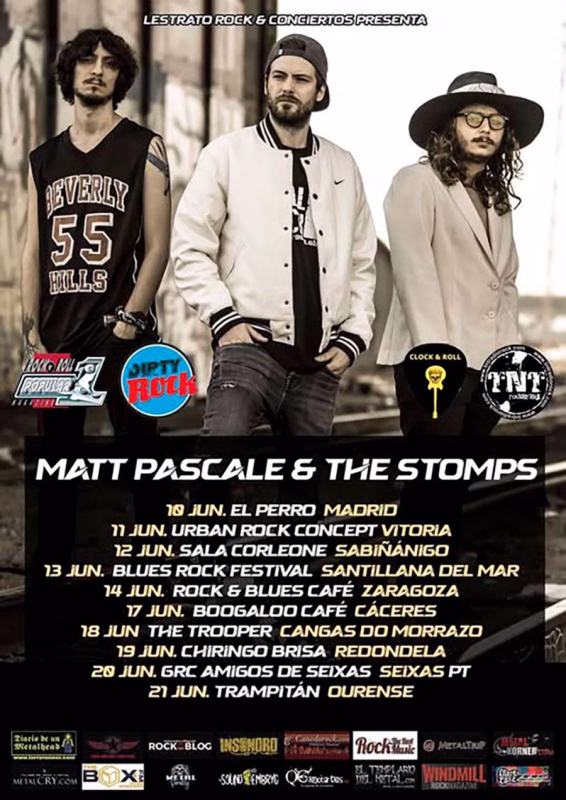 Matt Pascale & The Stomps en Cáceres
