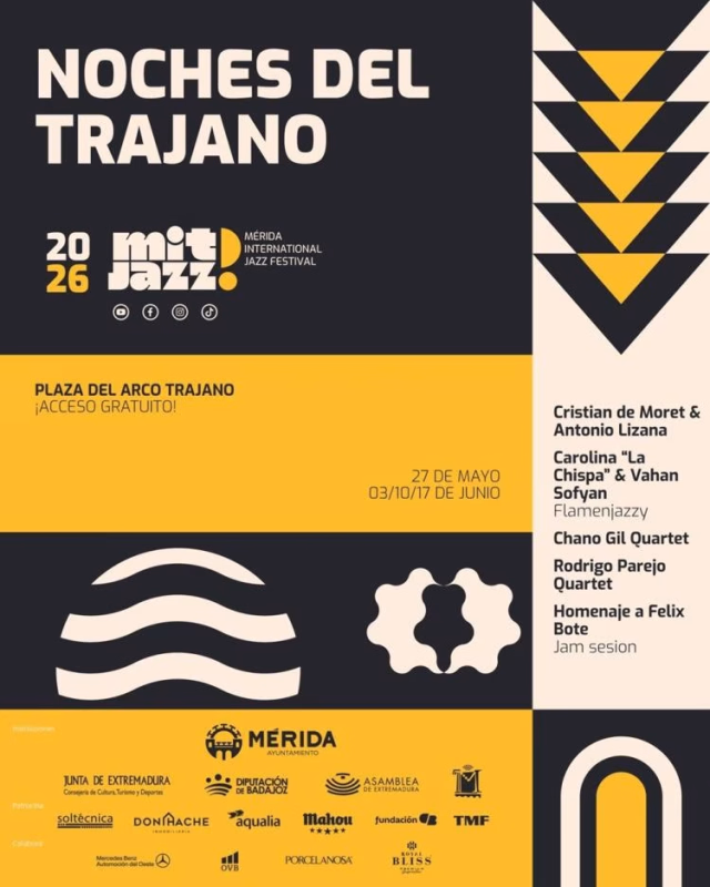 Mit Jazz Festival: Jam Session Homenaje a Félix Bote (Noches del Trajano) en Mérida
