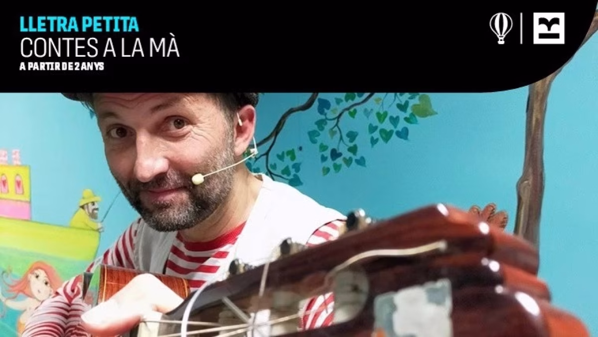 Narració 'Contes a la mà', amb Santi Rovira en Barcelona