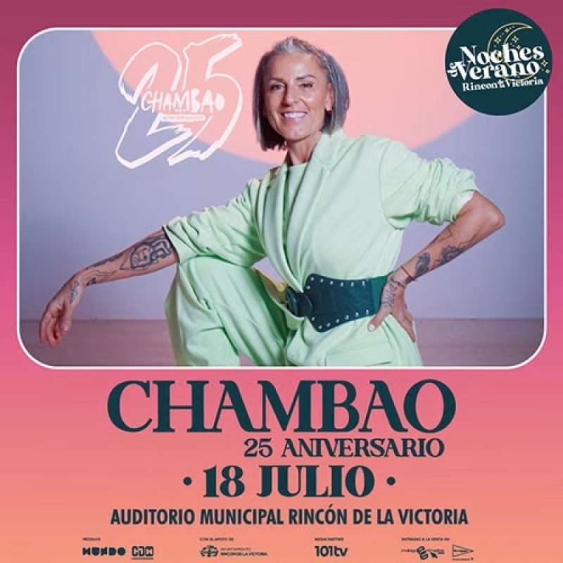 Noches de Verano. Chambao 25 Aniversario en Rincón de la Victoria
