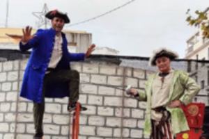 Piratas de Pacotilla en la Plaza Lugar Poetas (Moncloa - Aravaca)