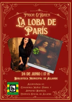 Presentación del libro "La loba de París" en la Biblioteca de Allande