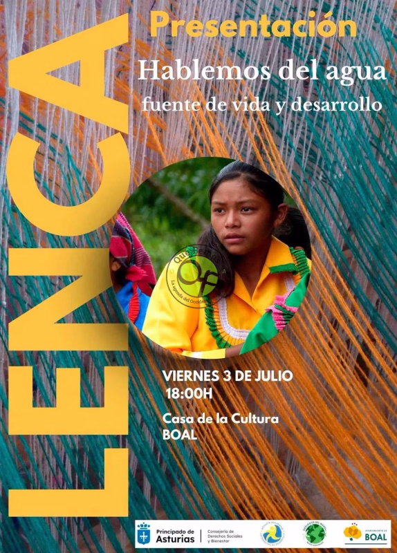 Presentación del proyecto Lenca: hablemos del agua, fuente de vida y desarrollo en Boal