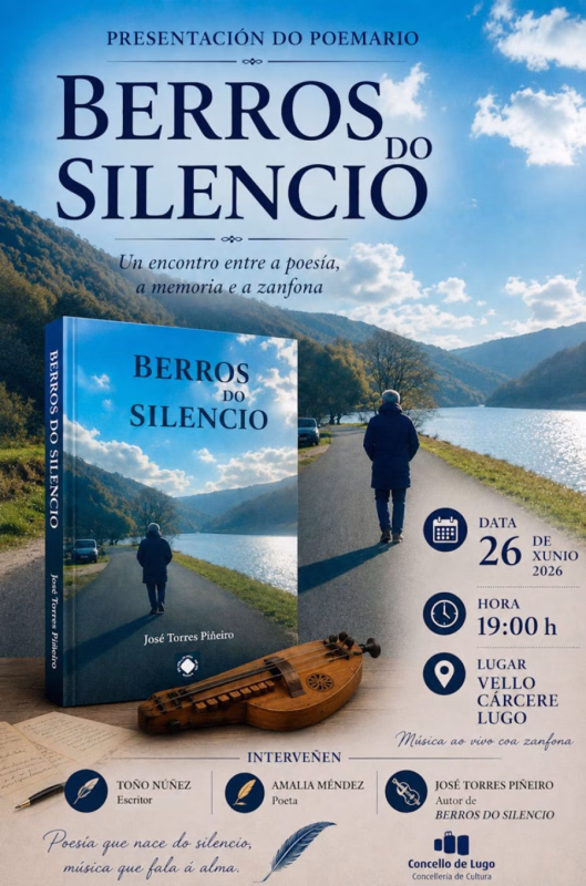 Presentación poemario "Berros do silencio" en Lugo