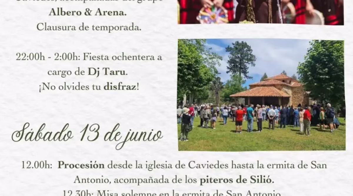 San Antonio 2026 en Caviedes: Festival, Romería y Verbena en Valdáliga