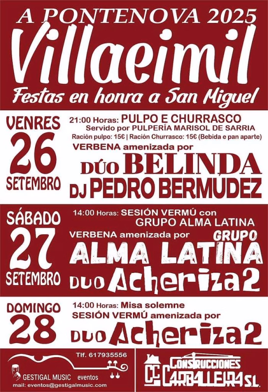 San Miguel de Villaeimil en A Pontenova en A Pontenova