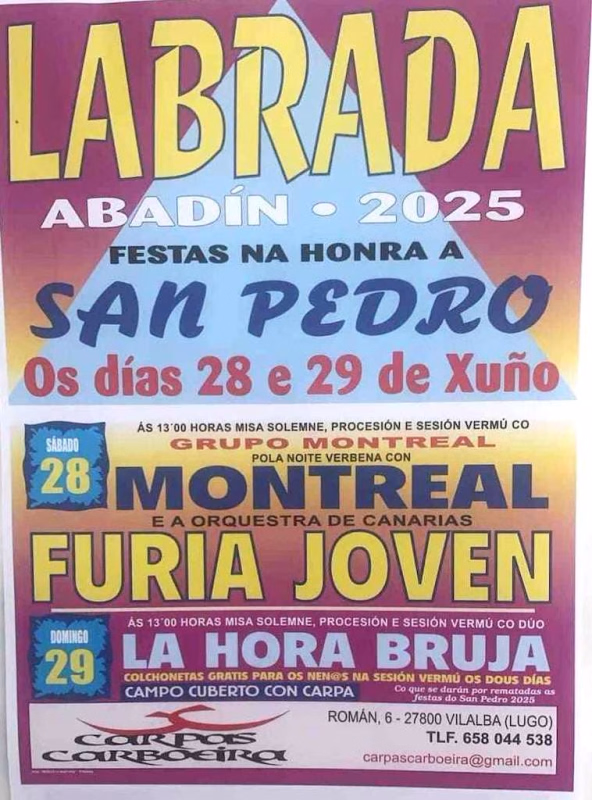 San Pedro de Labrada en Abadín en Abadín