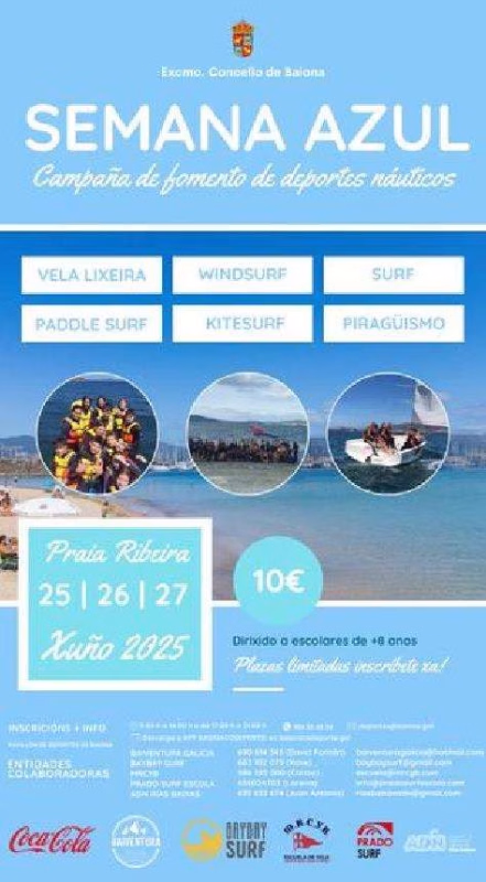 Semana Azul en Baiona en Baiona