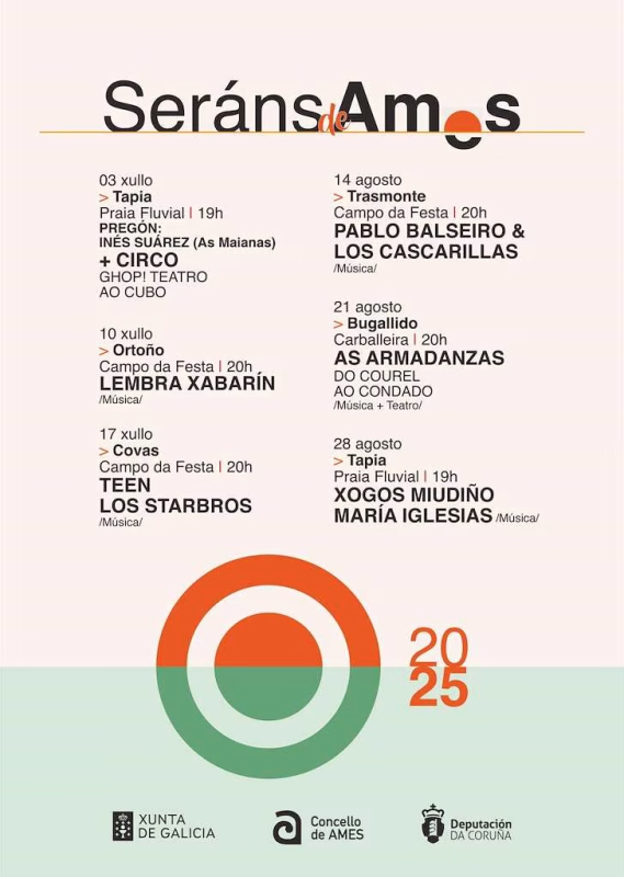 Seráns de Tapia en Ames en Ames
